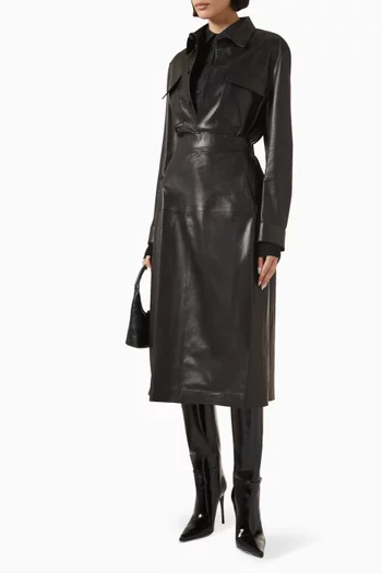 Arden Skirt in Leather