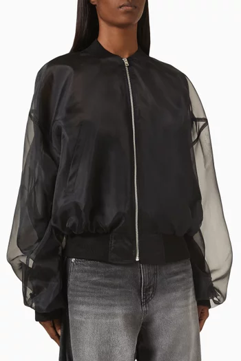 Twisted Bomber Jacket