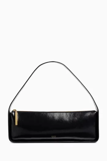 Lori Baguette Bag in Crackle Patent Leather