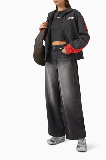 Colour-block Track Jacket