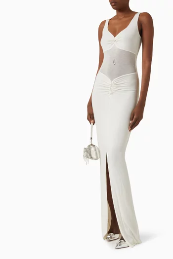 Kristen 2.5 Maxi Dress in Viscose Blend