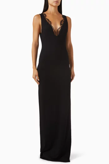 Evie Maxi Dress in Viscose