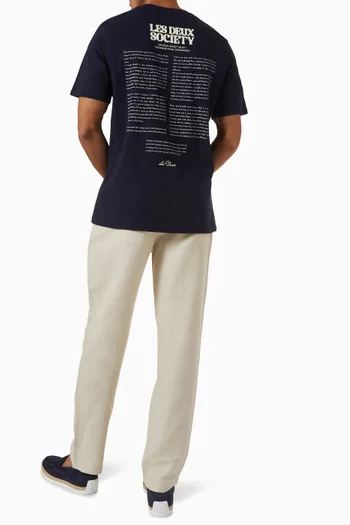 Society T-shirt in Organic Cotton