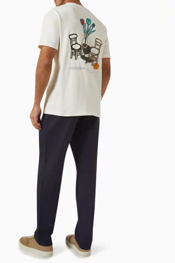Bruno Café T-shirt in Cotton-jersey