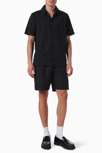 قميص هيكتور بتطريز إنجليزي