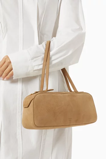 Simona Shoulder Bag in Suede