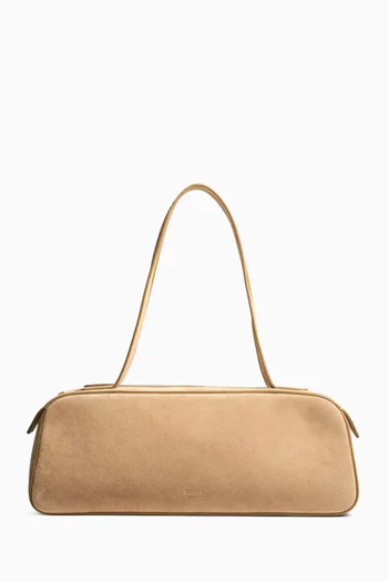Simona Shoulder Bag in Suede