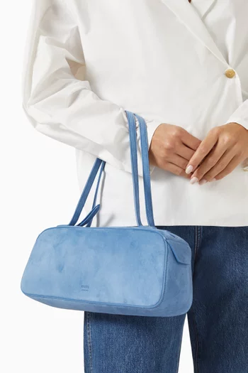 Simona Shoulder Bag in Suede