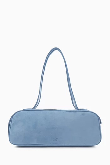 Simona Shoulder Bag in Suede