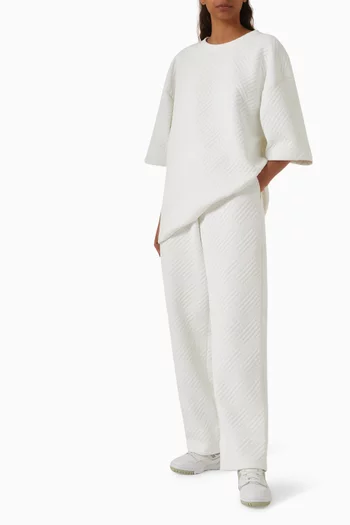 Unisex Oversized Embossed T-shirt