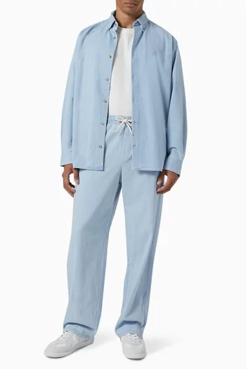 Mathias Shirt in Organic-cotton Denim