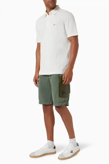 Cargo Swim Shorts in Flatt Nylon