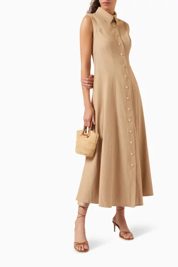 Gabriella Midi Shirt Dress