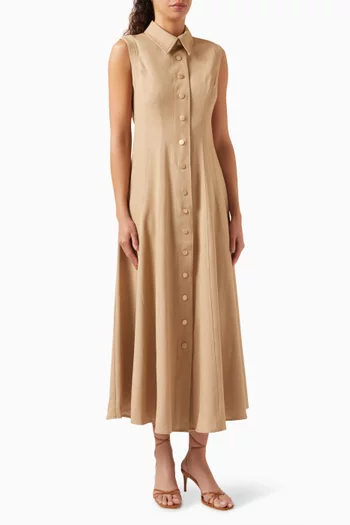Gabriella Midi Shirt Dress
