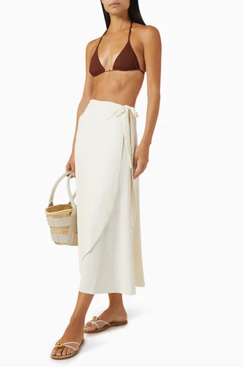 Julieta Sarong Skirt in Jersey
