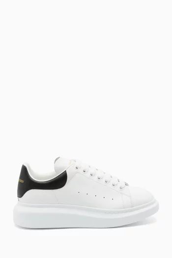 Oversized Sneakers in Calf Leather