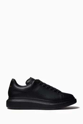 Oversized Sneakers in Calf Leather