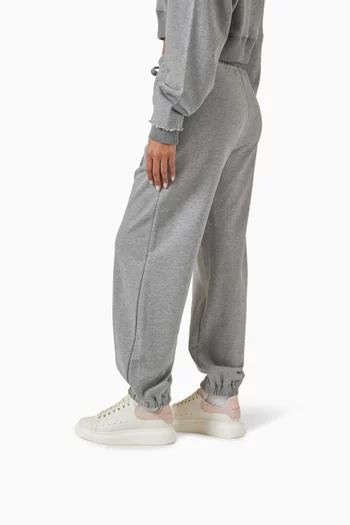 Oversized Sneakers in Leather