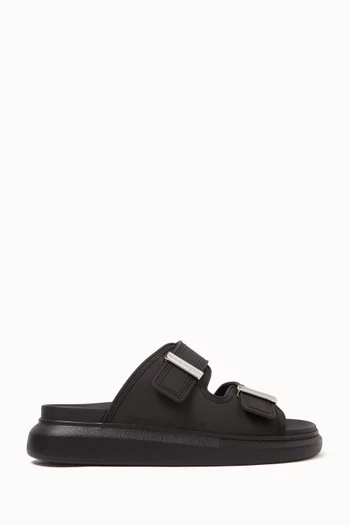 Oversized Sneakers in Leather