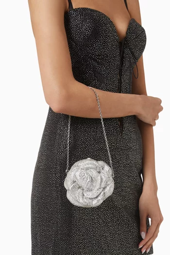 Rose Desiree Crystal Clutch