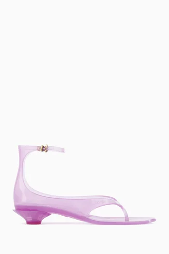 Jelly Thong Sandals in TPU