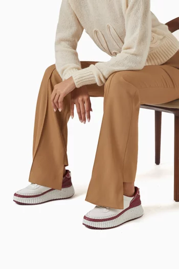 Nama Sneakers in Suede Calfskin