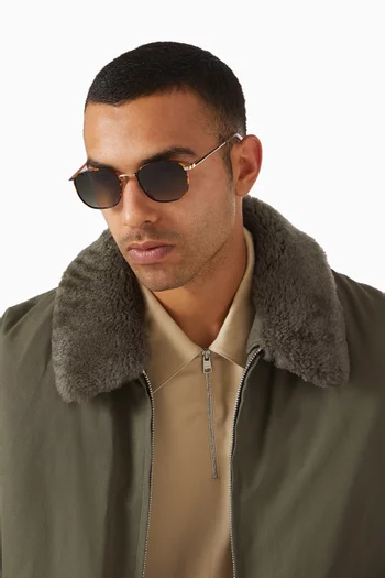 نظارة شمسية نبتون دو بولي كربونات ومعدن