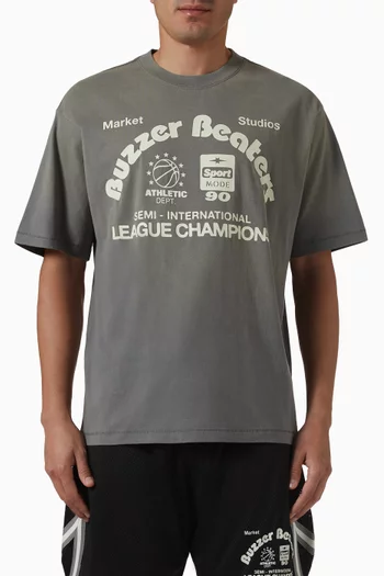 Buzzer Beaters T-shirt in Cotton