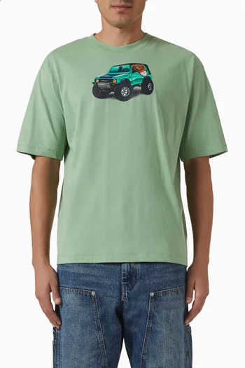 4x4 Bear T-shirt in Cotton