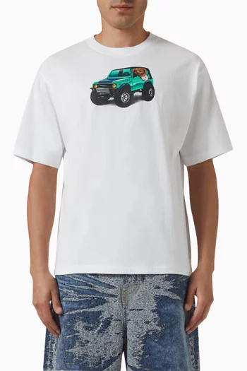 4x4 Bear T-shirt in Cotton