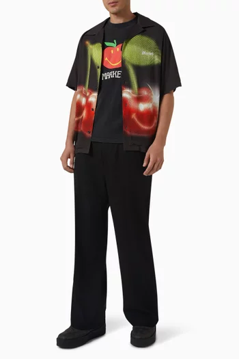 Smiley Honeycrisp T-shirt in Cotton