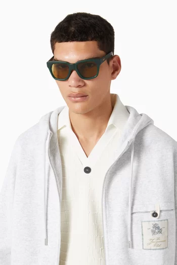 Les Lunettes Carino Sunglasses in Acetate