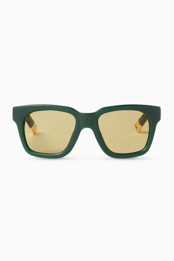 Les Lunettes Carino Sunglasses in Acetate
