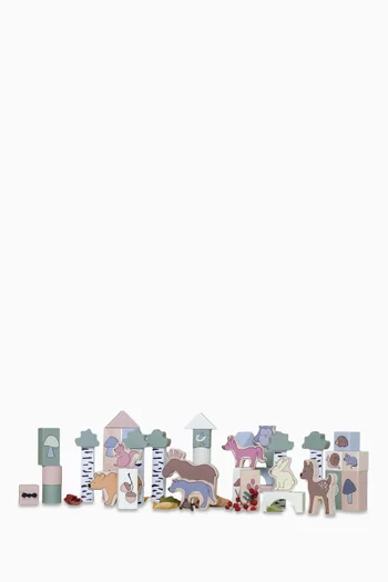 Forest Building Blocks, Set of 50