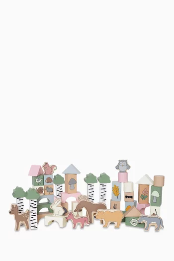 Forest Building Blocks, Set of 50