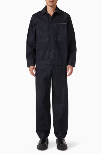 Selvedge Overshirt in Denim