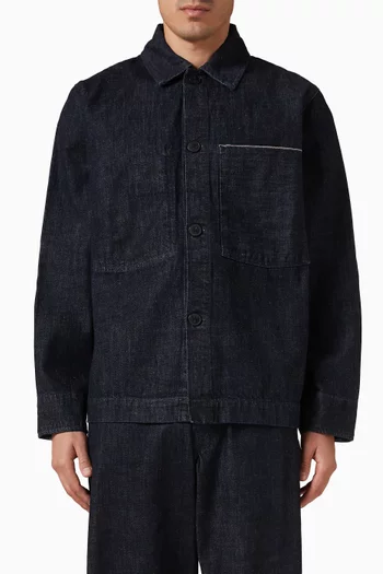 Selvedge Overshirt in Denim