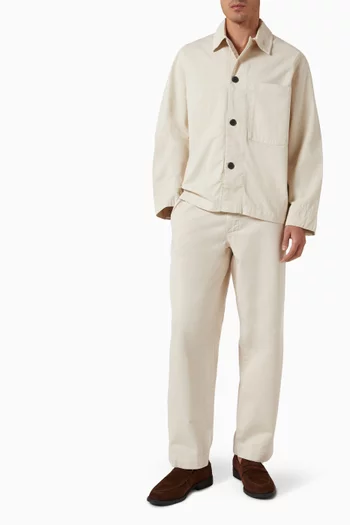 Loose Fit Chino Pants in Cotton