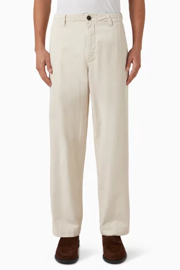 Loose Fit Chino Pants in Cotton