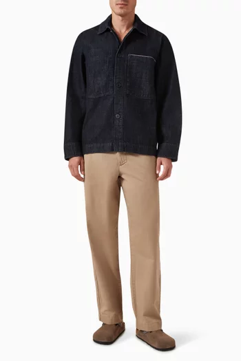 Loose Fit Chino Pants in Cotton