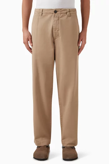 Loose Fit Chino Pants in Cotton