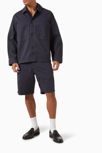 شورت شينو بقصة فضفاضة قطن