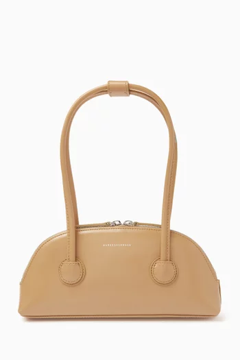 Bessette Shoulder Bag in Crinkled Leather