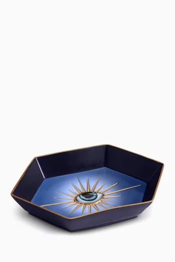 Lito Hexagon Tray in Porcelain