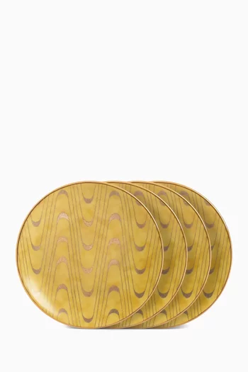 x Fortuny Apollo Canape Plates, Set of 4