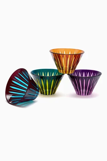 Prism Condiment Bowls, Set of 4