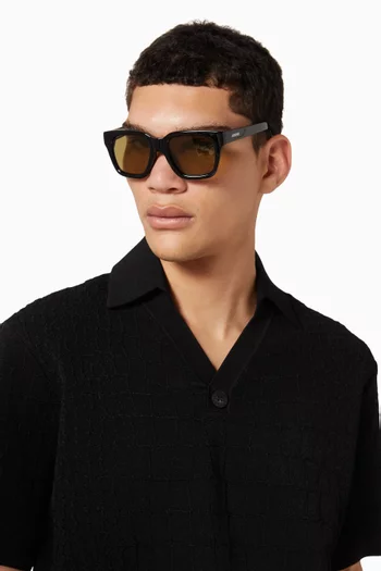 Les Lunettes Carino Sunglasses in Acetate