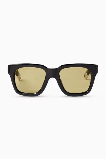 Les Lunettes Carino Sunglasses in Acetate