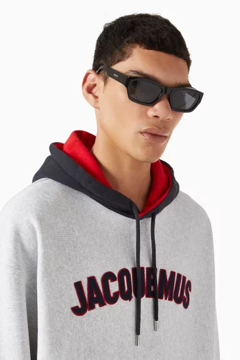 Les Lunettes Meridiano Sunglasses in Acetate