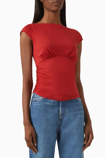 Madelyn Knit Top in Jersey
